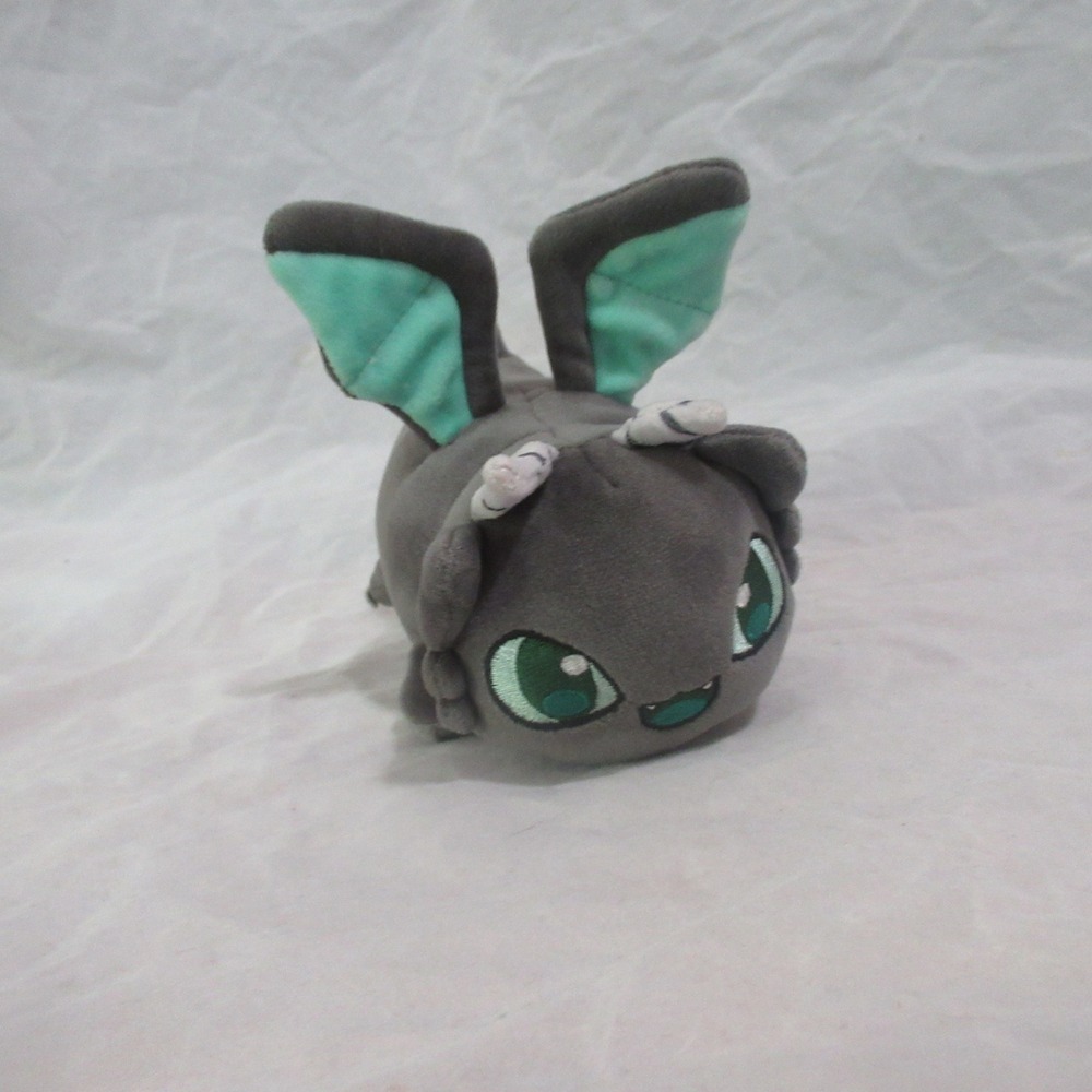 Aphmau MeeMeows Plush Dragon Cat 6 inch Grey Green Excellent Mystery Series 3